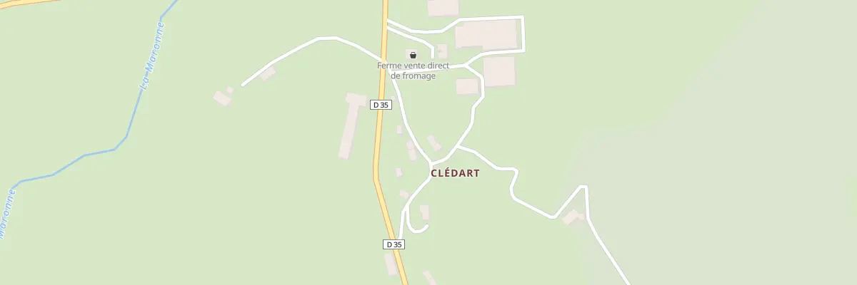 Plan du 5009 Cledart à Fontanges