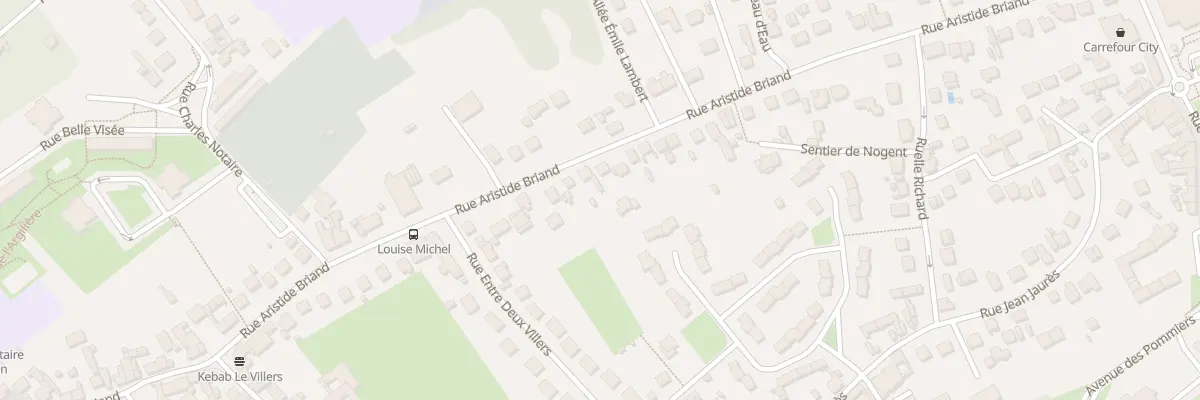 Plan du 72 Rue Aristide Briand à Villers-Saint-Paul