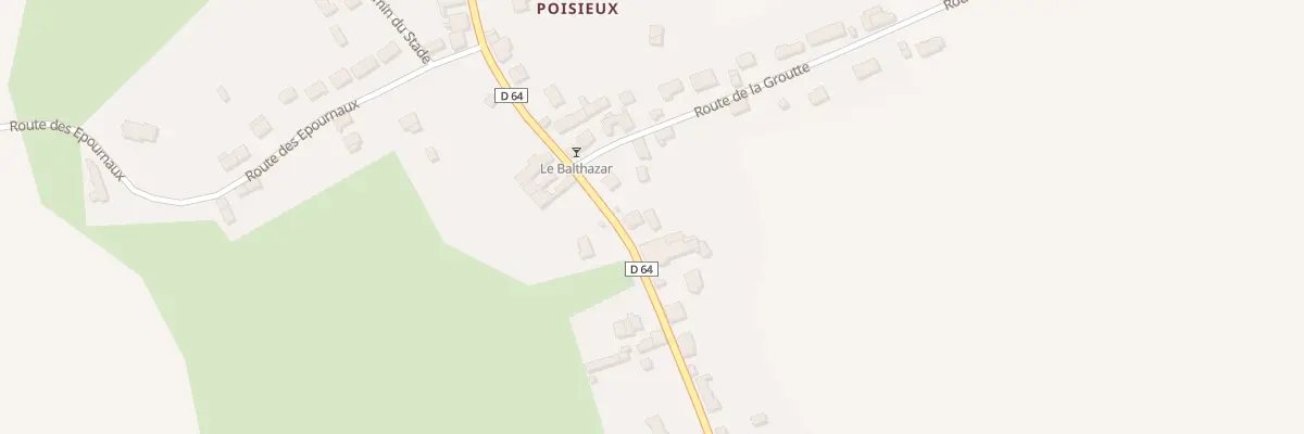 Plan du 3 Rte de Saulzais à Saint-Georges-de-Poisieux