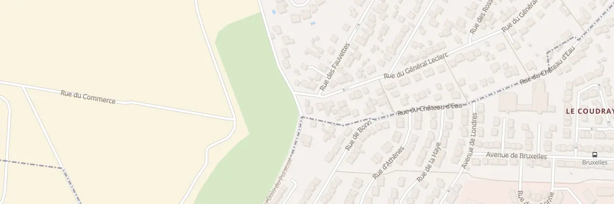 Plan du 81 Rue du Général Leclerc à Puiseux-en-France