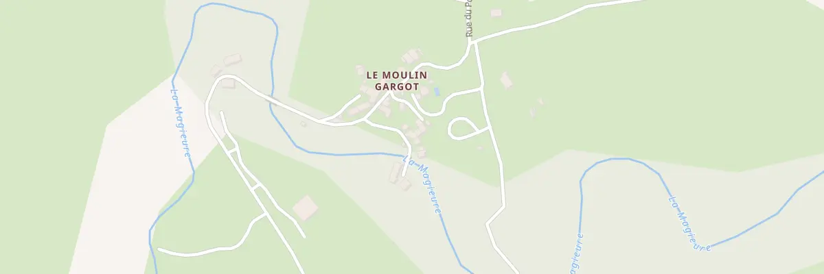 Plan du 1 Che de la Magieure à Huriel