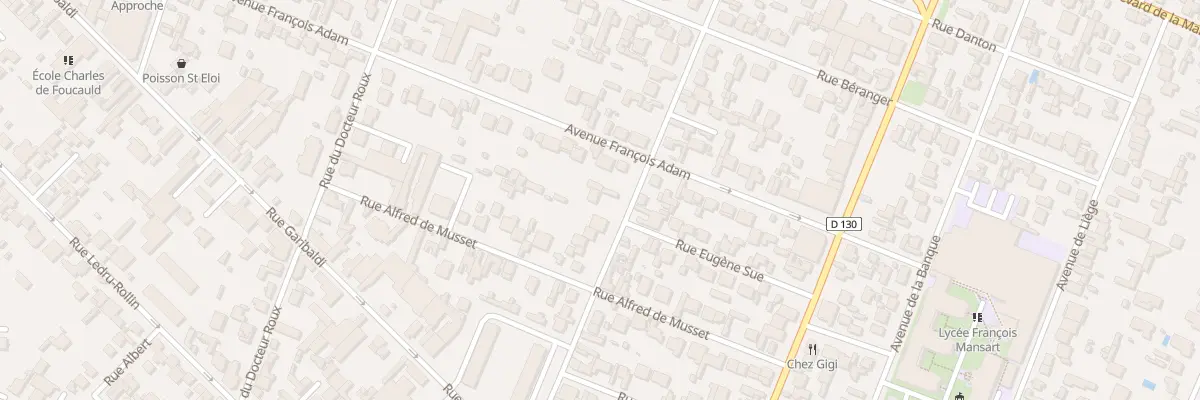 Plan du 110 Rue Edgar Quinet à Saint-Maur-des-Fossés