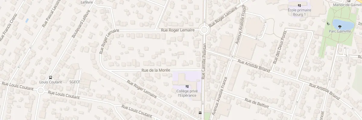 Plan du 8 Rue de la Morée à Aulnay-sous-Bois