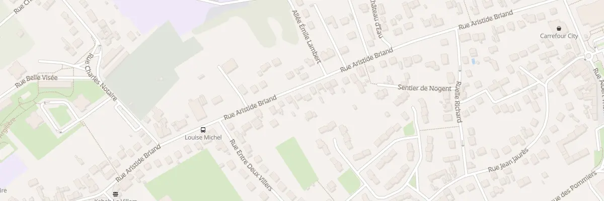 Plan du 74 Rue Aristide Briand à Villers-Saint-Paul