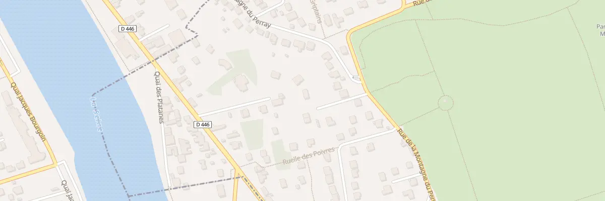 Plan du 36 Rue de la Montagne du Perray à Saint-Pierre-du-Perray