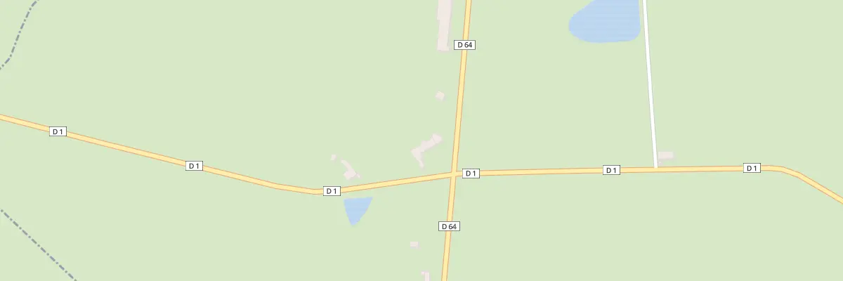 Plan de La Dienne à La Celette