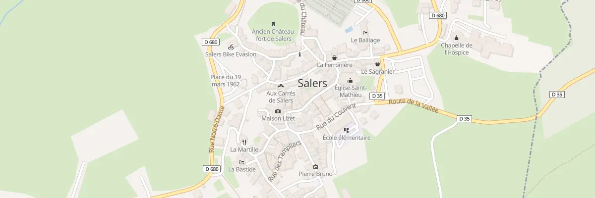 Plan du 5126 Rue du Beffroi à Salers