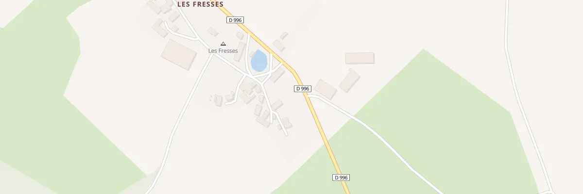 Plan du 24 Les Fresses à Saint-Julien-la-Genête