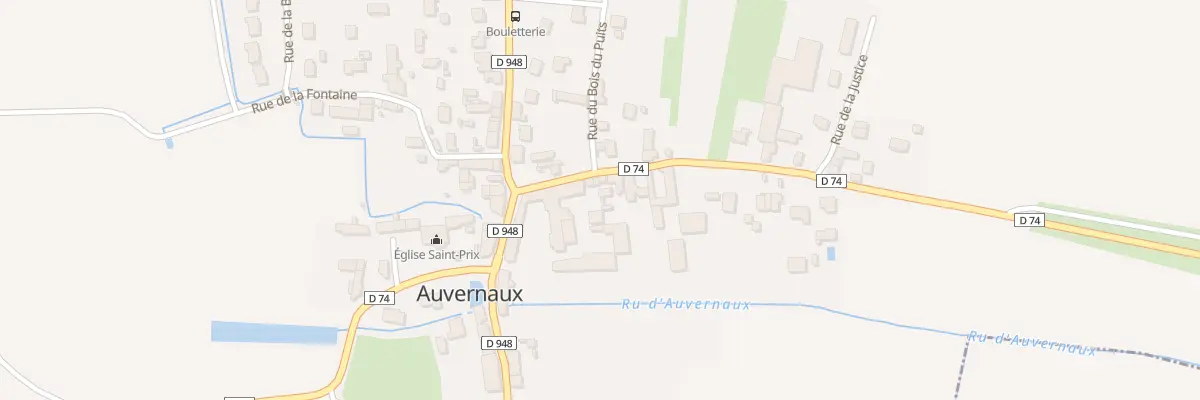 Plan du 2 Rue de Melun à Auvernaux