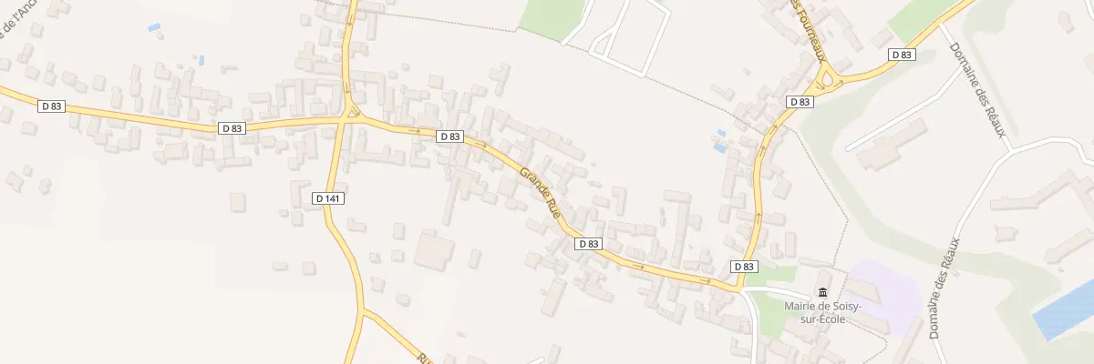 Plan du 24 Gr Gde Rue à Soisy-sur-École