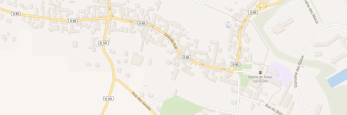 Plan du 23 Gr Gde Rue à Soisy-sur-École