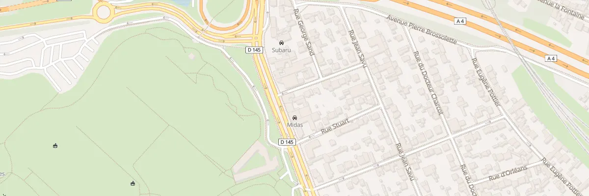 Plan du 244 Bd de Stalingrad à Champigny-sur-Marne