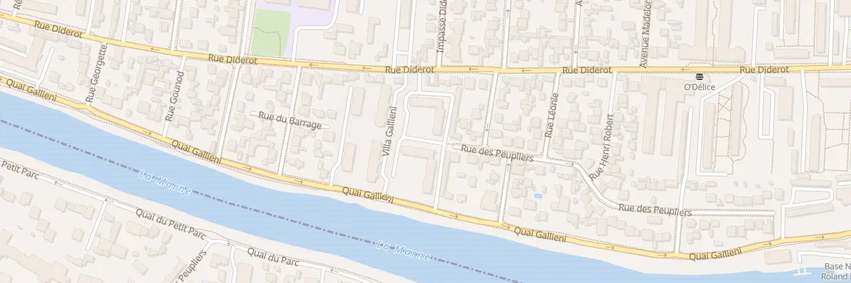 Plan du 143 Quai Galliéni à Champigny-sur-Marne