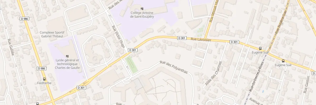 Plan du 61 Rue Lavoisier à Rosny-sous-Bois