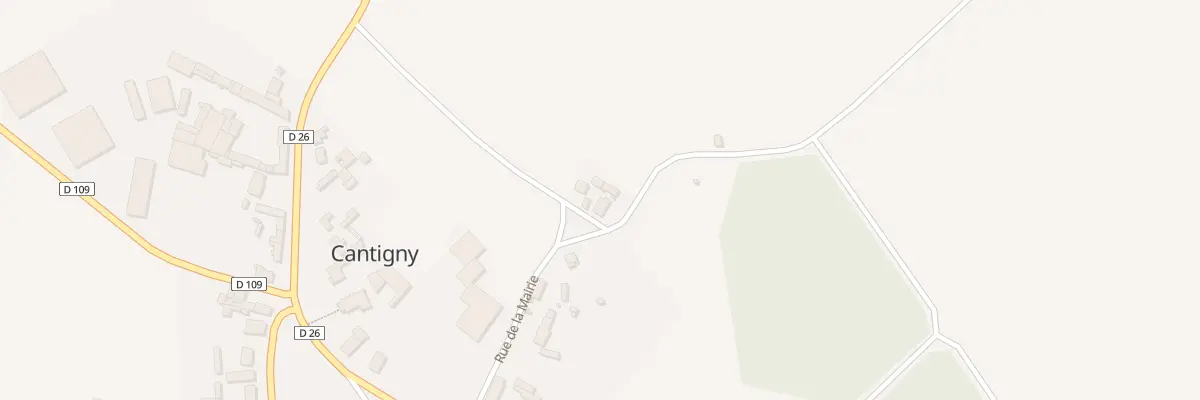 Plan du 7 Rue de la Mairie à Cantigny