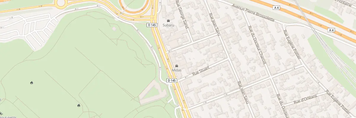 Plan du 242 Bd de Stalingrad à Champigny-sur-Marne