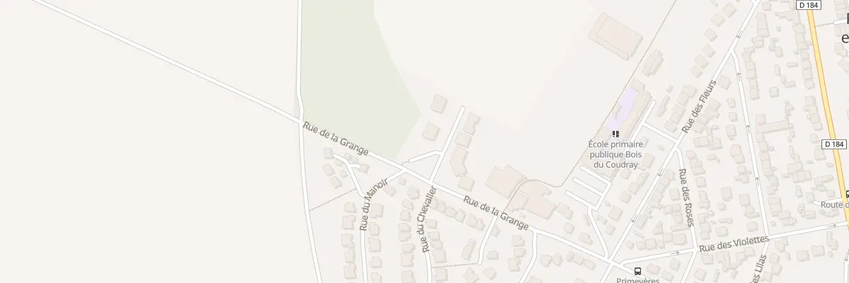 Plan du 2 Rue Lancelot du Lac à Puiseux-en-France
