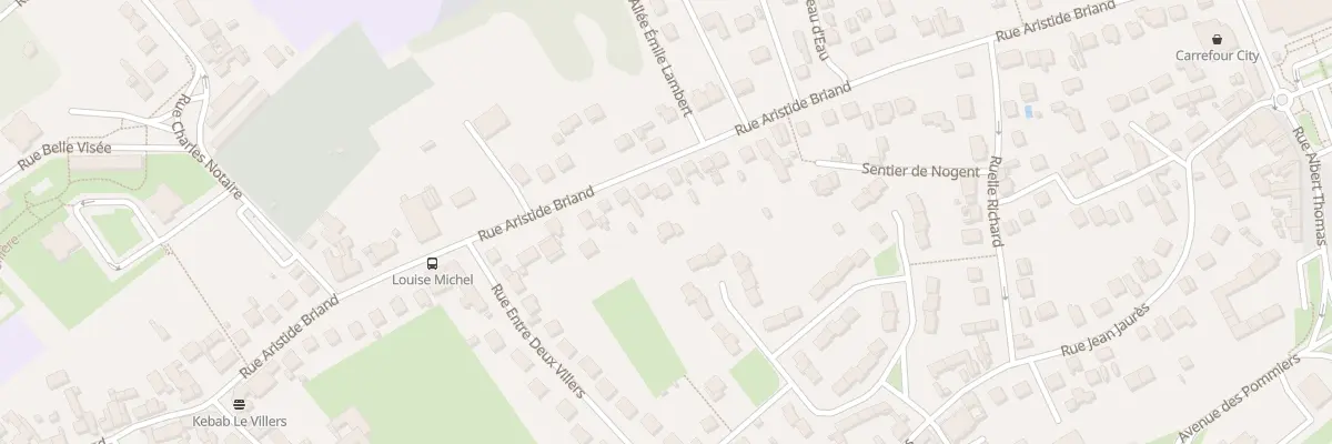 Plan du 72B Rue Aristide Briand à Villers-Saint-Paul