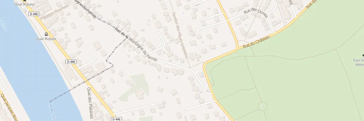 Plan du 45 Rue de la Montagne du Perray à Saint-Pierre-du-Perray