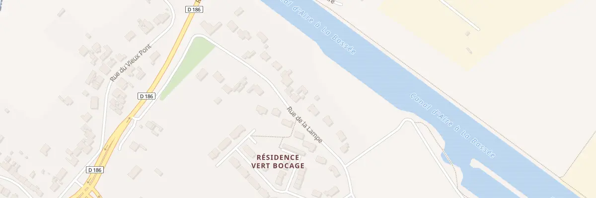 Plan du 9 Rue de la Lampe à Guarbecque