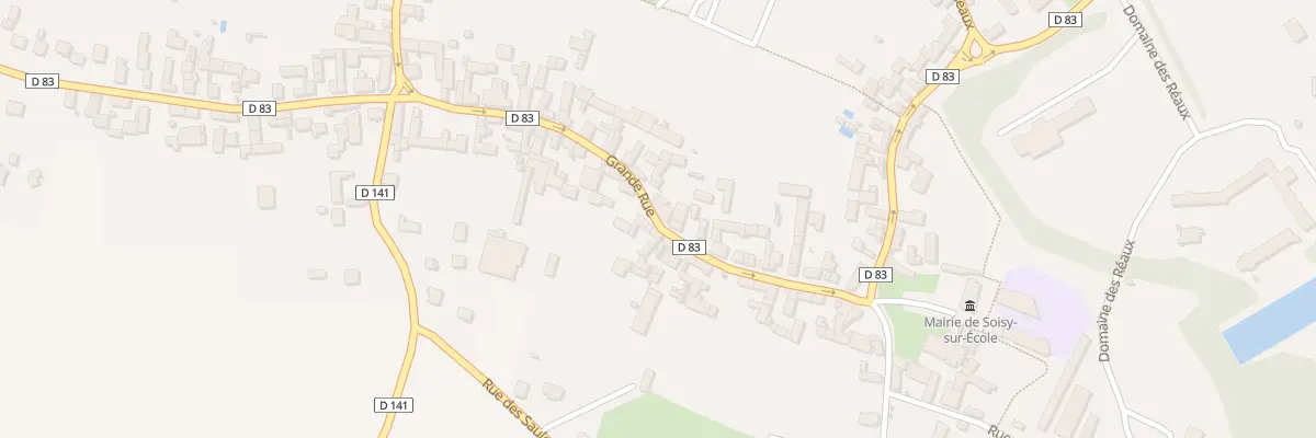 Plan du 20 Gr Gde Rue à Soisy-sur-École