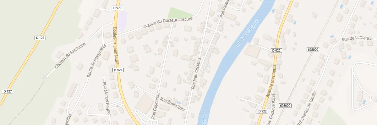 Plan du 214 Rue Jean Cocteau à Bort-les-Orgues