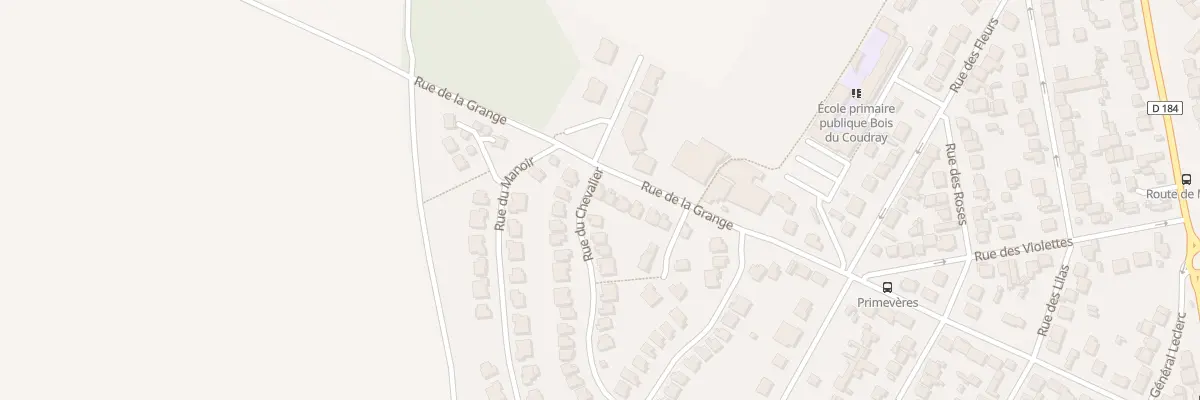 Plan du 13 Rue de la Grange à Puiseux-en-France