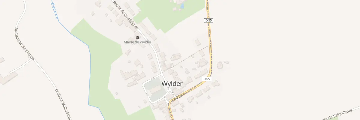Plan du 62 Rte de Quaedypre Cd37 à Wylder