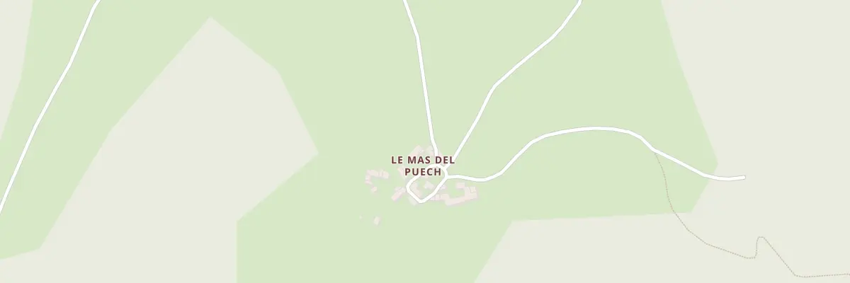 Plan du 5108 Mas Del Puech à Paulinet