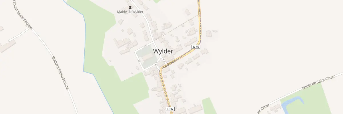 Plan du 341 La Place à Wylder