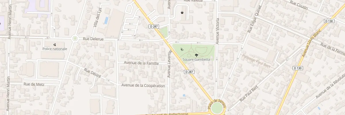 Plan du 86B Av Gambetta à Saint-Maur-des-Fossés