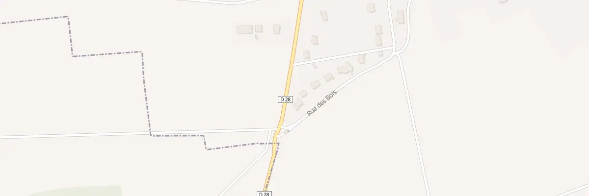 Plan du 1 Sous les Bois à Desmonts