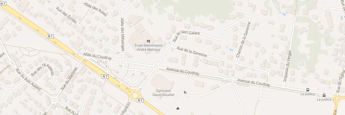 Plan du 29 Rue de la Garenne au Coudray-Montceaux