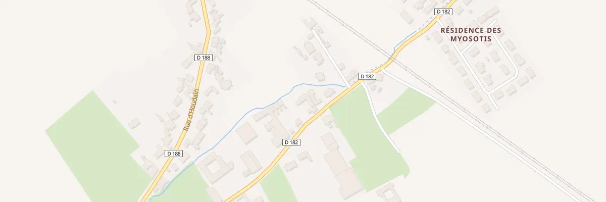 Plan du 71 Rue du Pont de Fer à Lillers