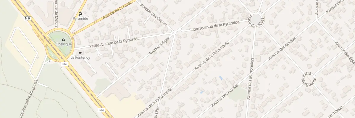 Plan du 9 Av des Lilas à Brunoy