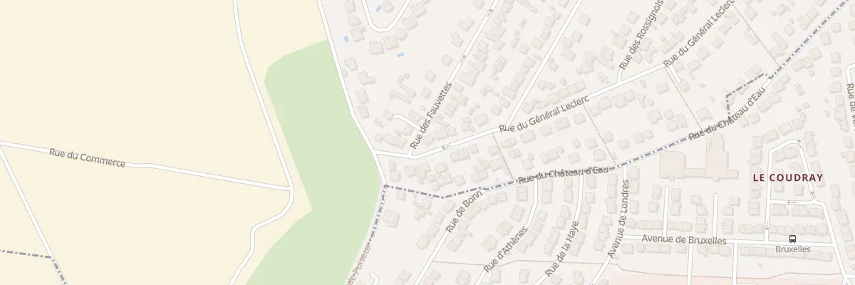Plan du 72 Rue du Général Leclerc à Puiseux-en-France