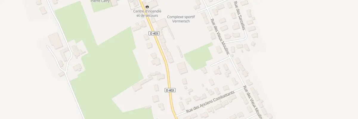 Plan du 275 Rue de Rexpoede à Warhem