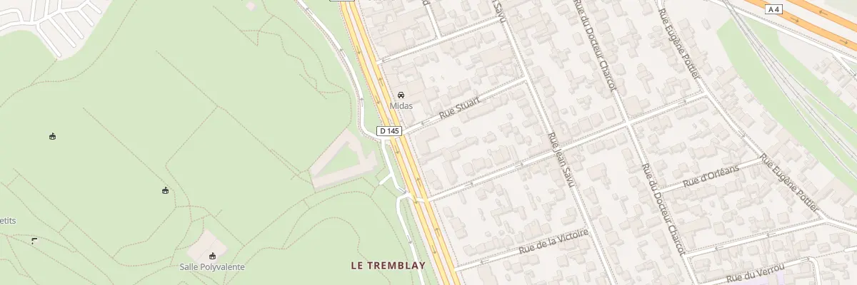 Plan du 234 Bd de Stalingrad à Champigny-sur-Marne