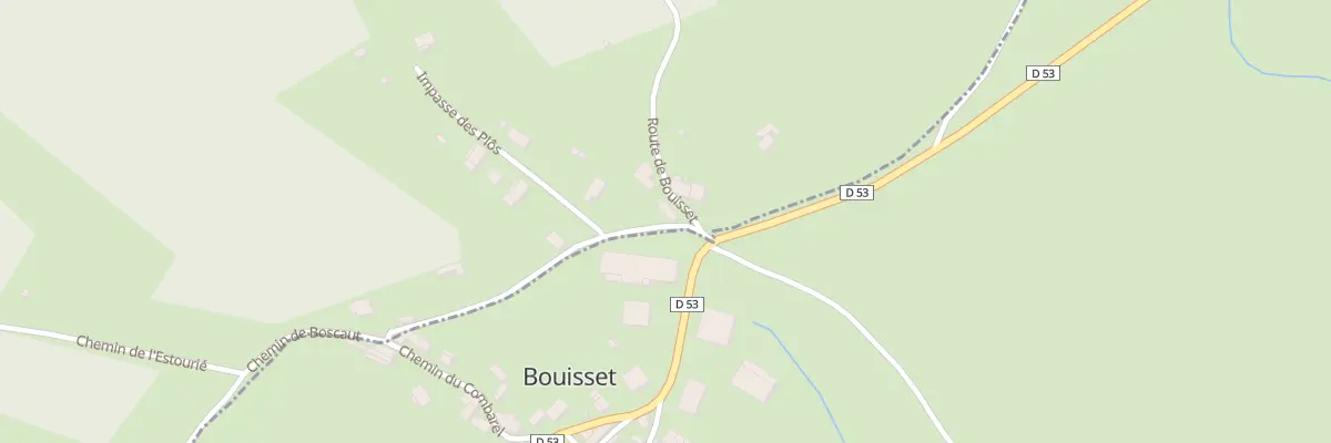 Plan du 442 Rte de Bouisset au Bez