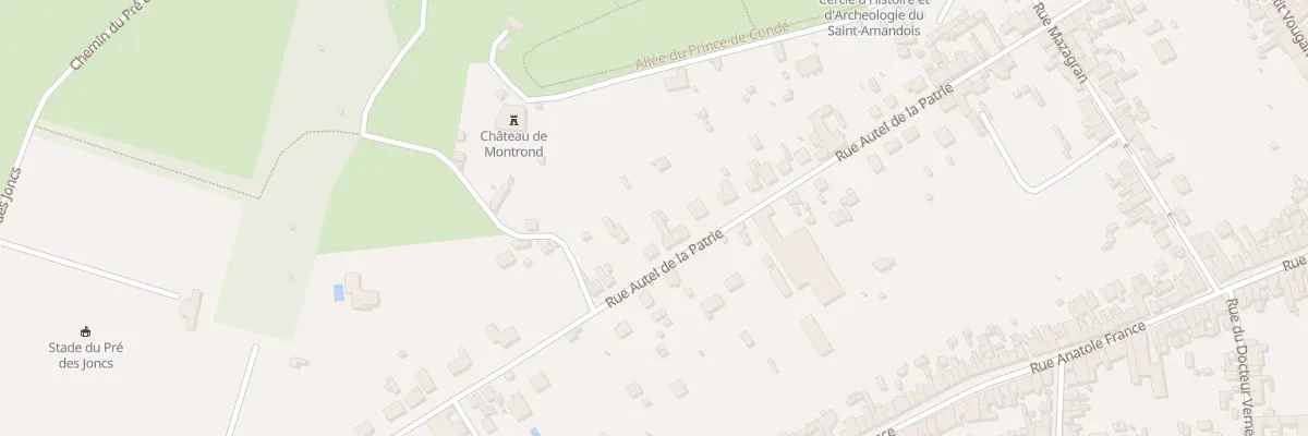Plan du 60 Rue Autel de la Patrie à Saint-Amand-Montrond