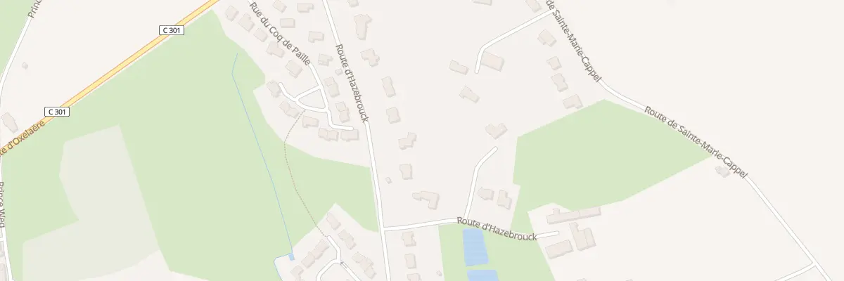 Plan du 1425 Rte d’Hazebrouck à Cassel