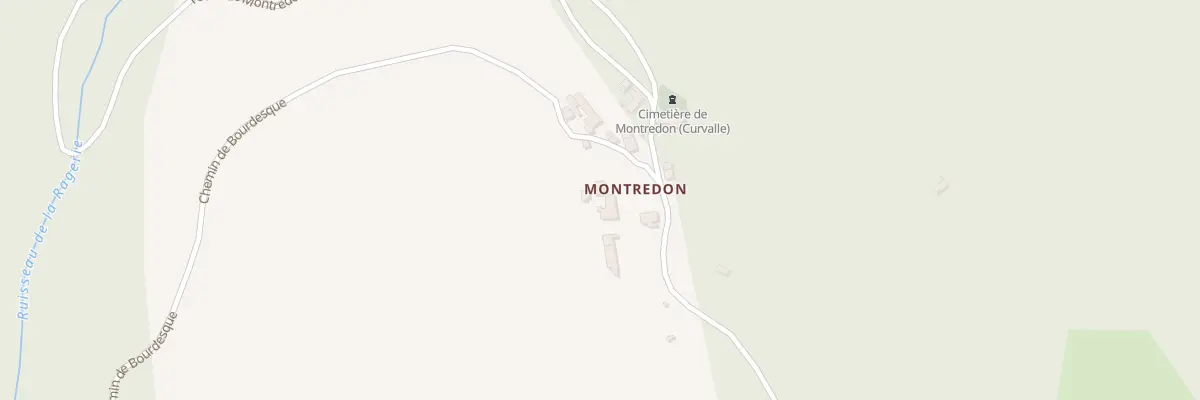 Plan du 71 Che de Bourdesque à Curvalle