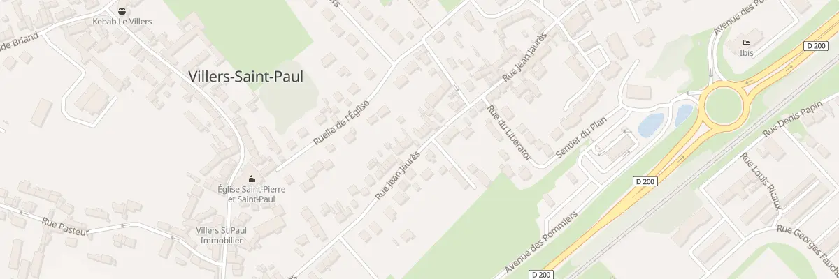Plan du 35 Rue Jean Jaurès à Villers-Saint-Paul
