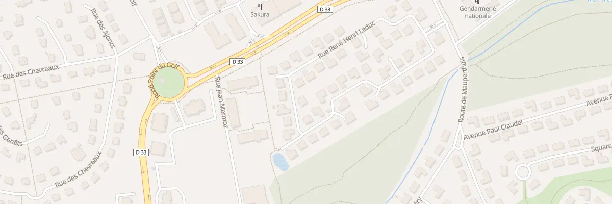 Plan du 23 Rue René Henri Leduc à Saint-Germain-lès-Corbeil