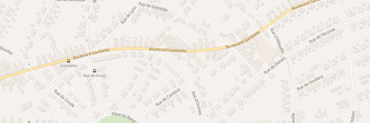 Plan du 88 Bd Gambetta à Marles-les-Mines