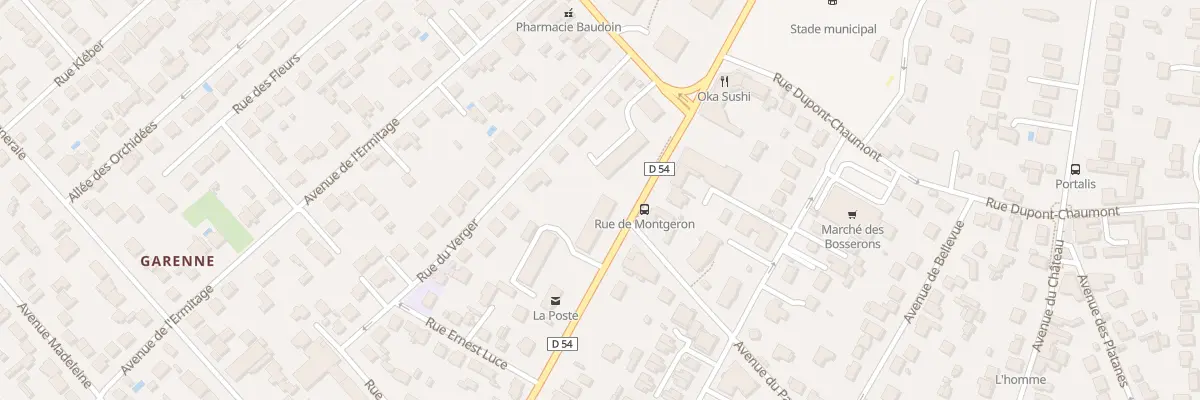 Plan du 90 Av du Général Leclerc à Brunoy