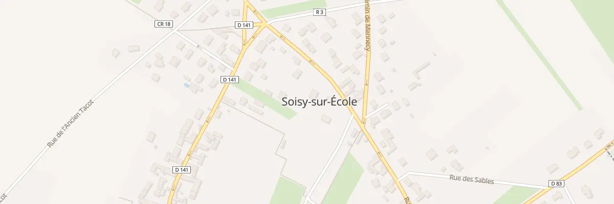 Plan du 25 Rue des Fourneaux à Soisy-sur-École