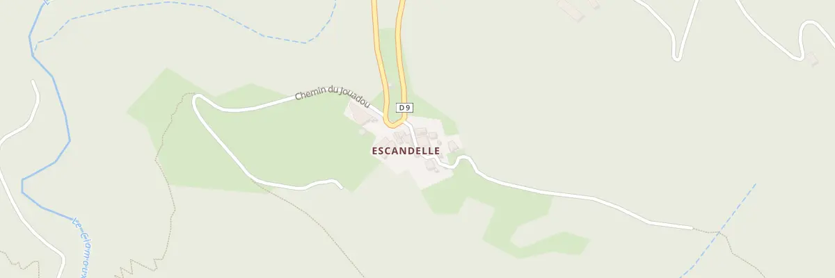 Plan du 81 Hameau d’Escandelle à Castans