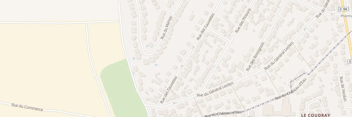 Plan du 24 Rue des Fauvettes à Puiseux-en-France