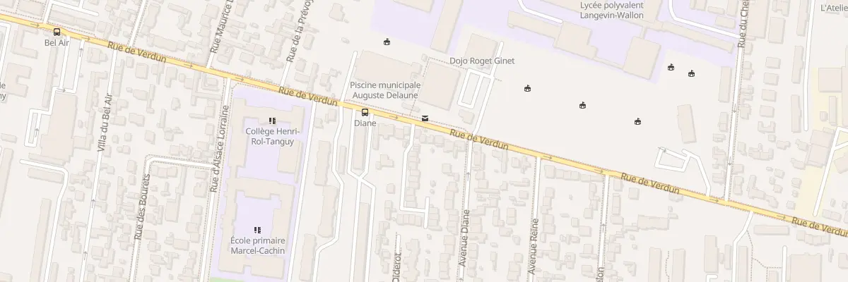 Plan du 94B Rue de Verdun à Champigny-sur-Marne